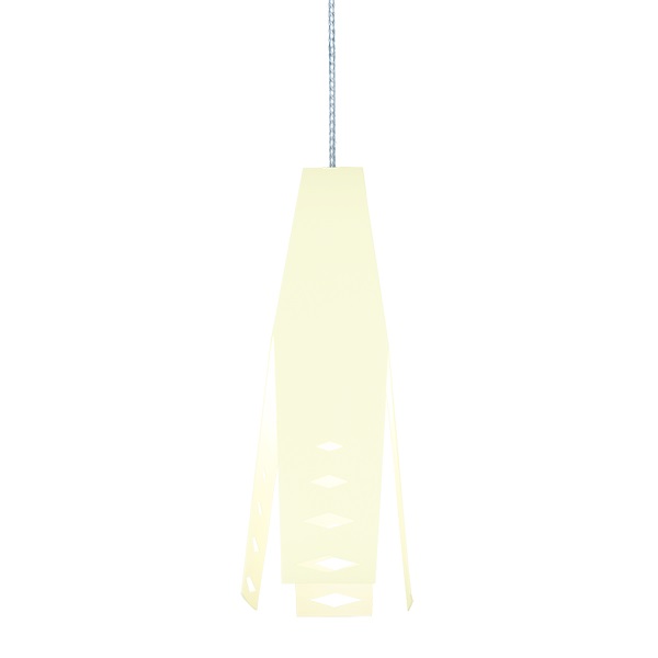 Altavola Design Origami lampa wisząca 1x40W biały/beżowy LA044/P_beige