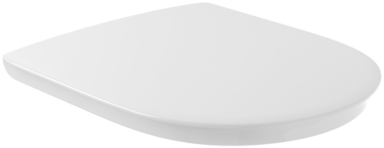 Villeroy & Boch O.Novo Vita deska sedesowa dla niepełnosprawnych biała 9M676101