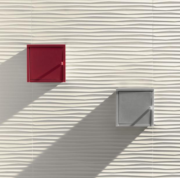 Tubądzin Unit Plus white 2 STR płytka ścienna 89,8x32,8 cm