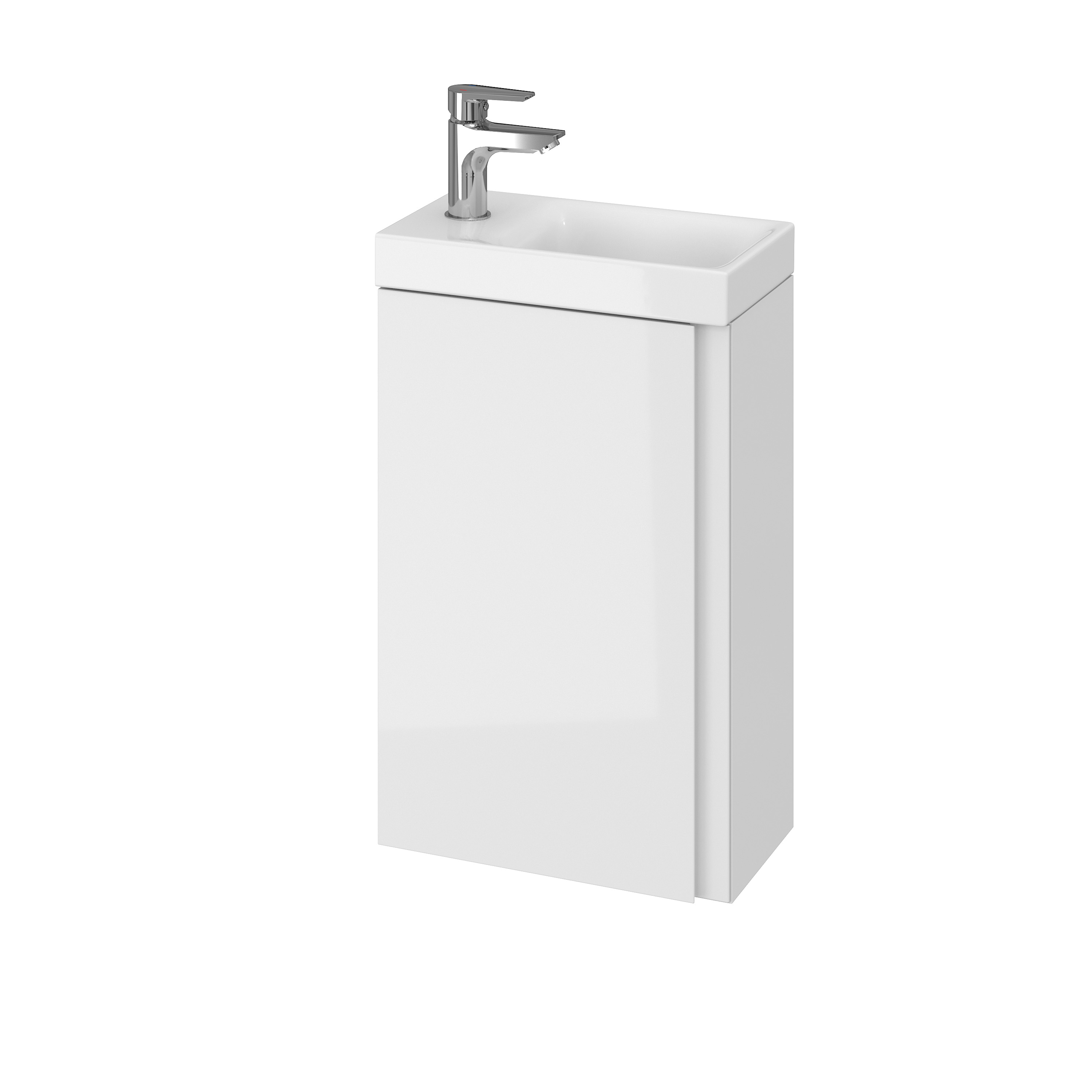 Cersanit Moduo umywalka z szafką 40 cm zestaw meblowy EcoBox biały S801-218-ECO