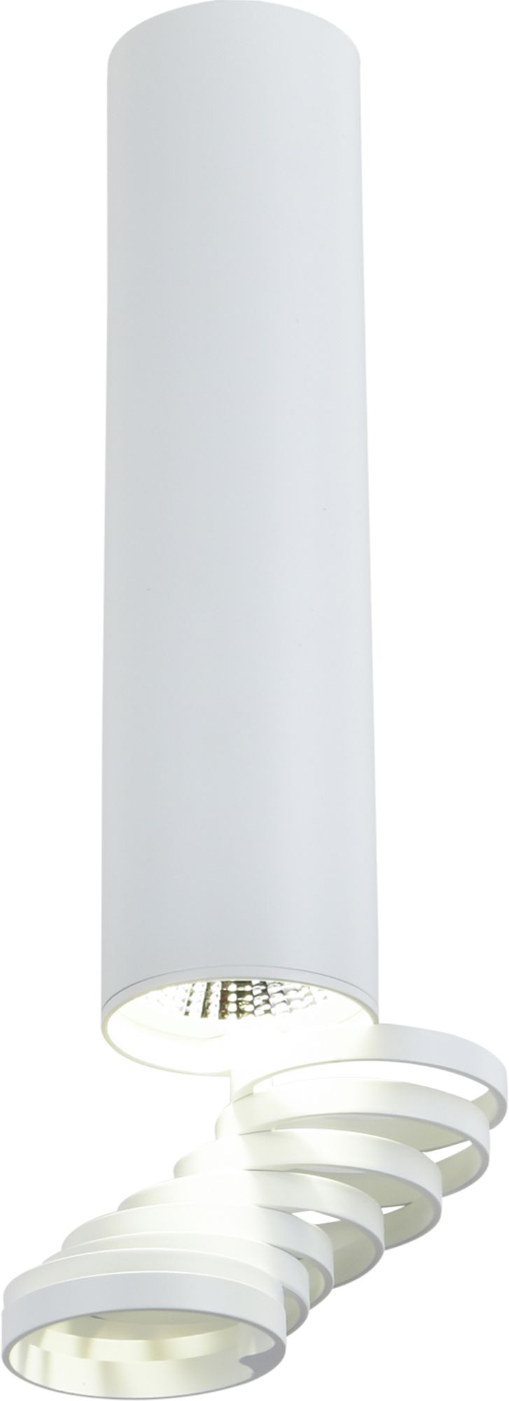 Candellux Tuba lampa podsufitowa 1x50W biała 2282756