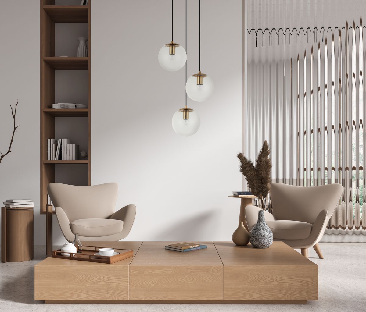 Italux Sarpo lampa wisząca 3x40 W mosiądz PND-58867-3S-BK-BRO