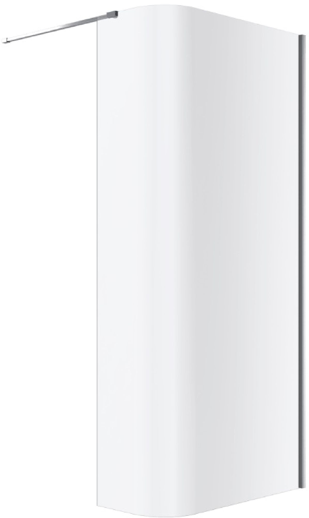 Excellent Vidoq ścianka prysznicowa walk-in 93 cm chrom połysk/szkło przezroczyste KAEX.1507.930.LP.CR