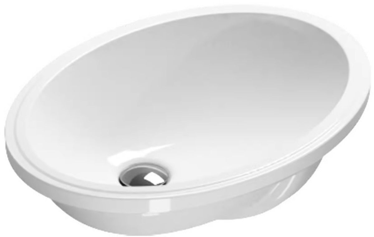 Catalano Canova Royal umywalka 57x42 cm owalna podblatowa biała 0727570001 - Wysyłka w 24h