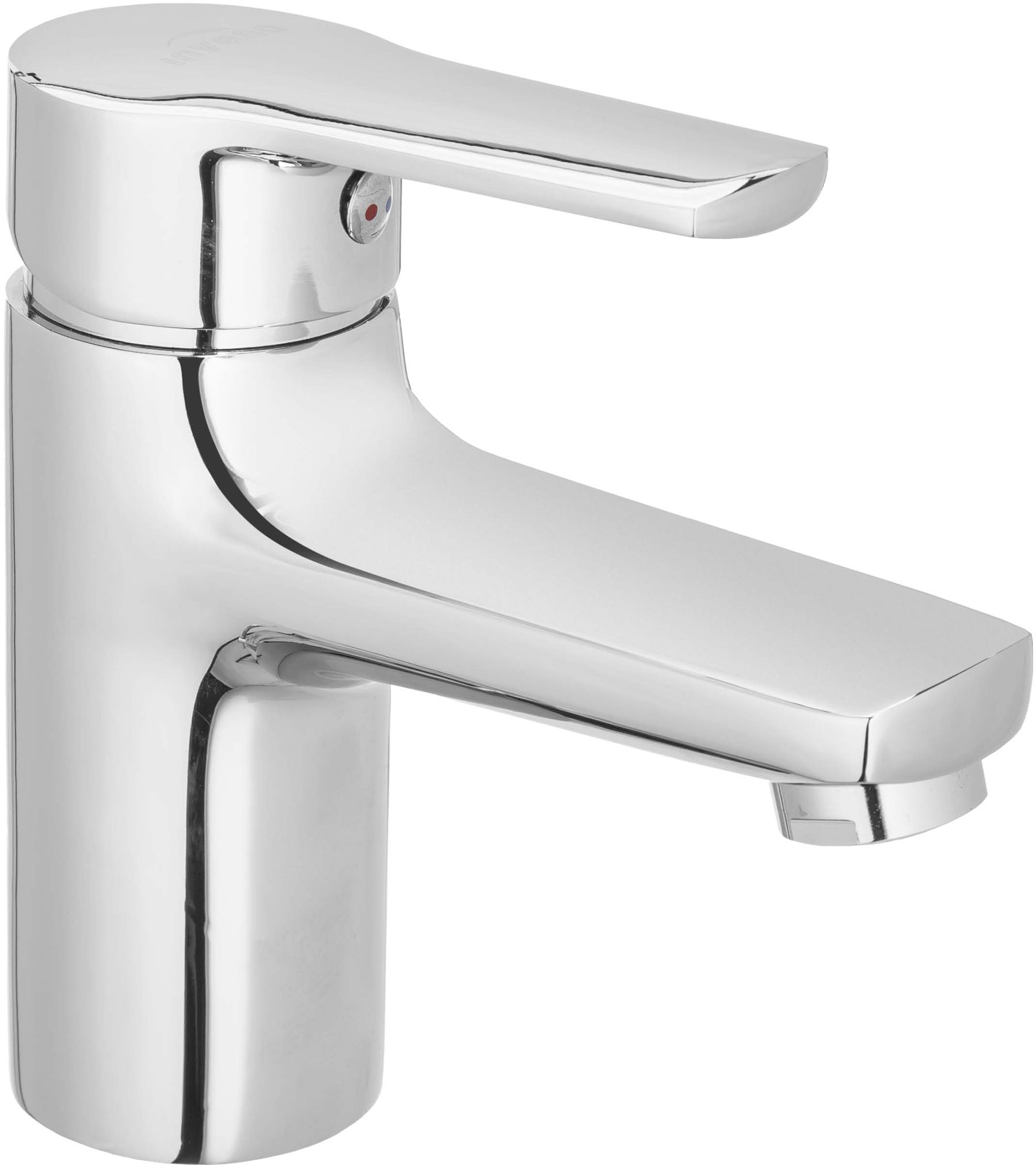 Invena Verso bateria umywalkowa stojąca chrom BU-82-001