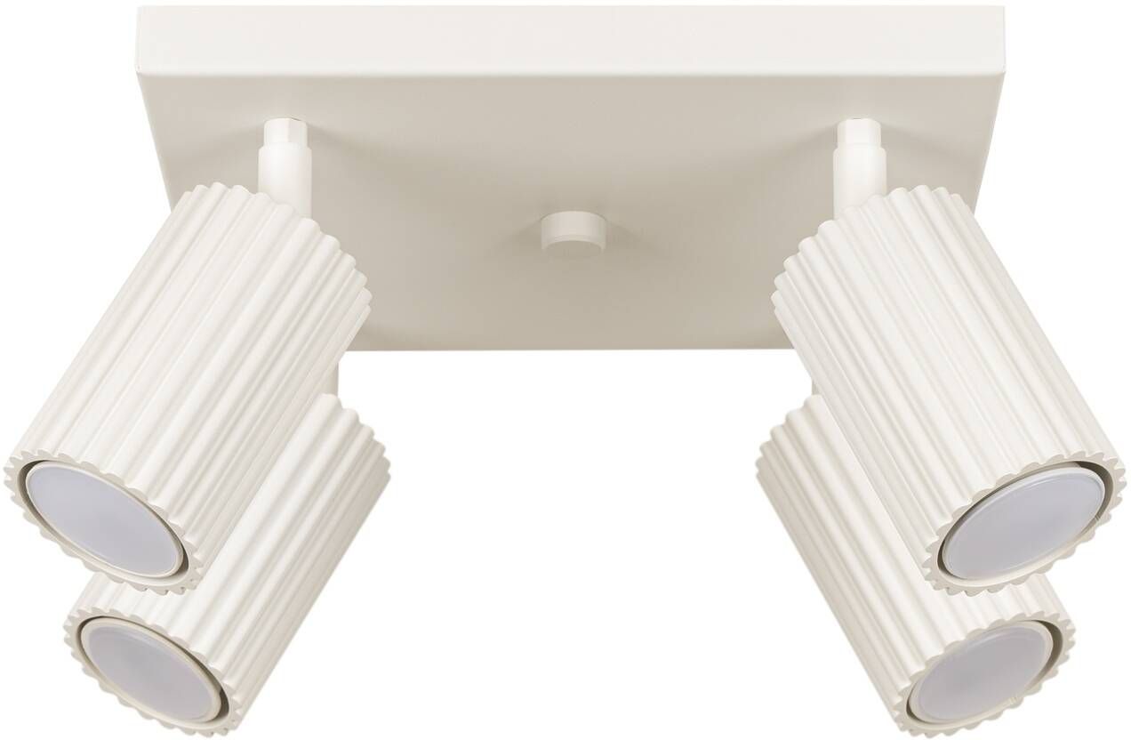 Sollux Lighting Karbon lampa podsufitowa 4x10 W beżowa SL.1602