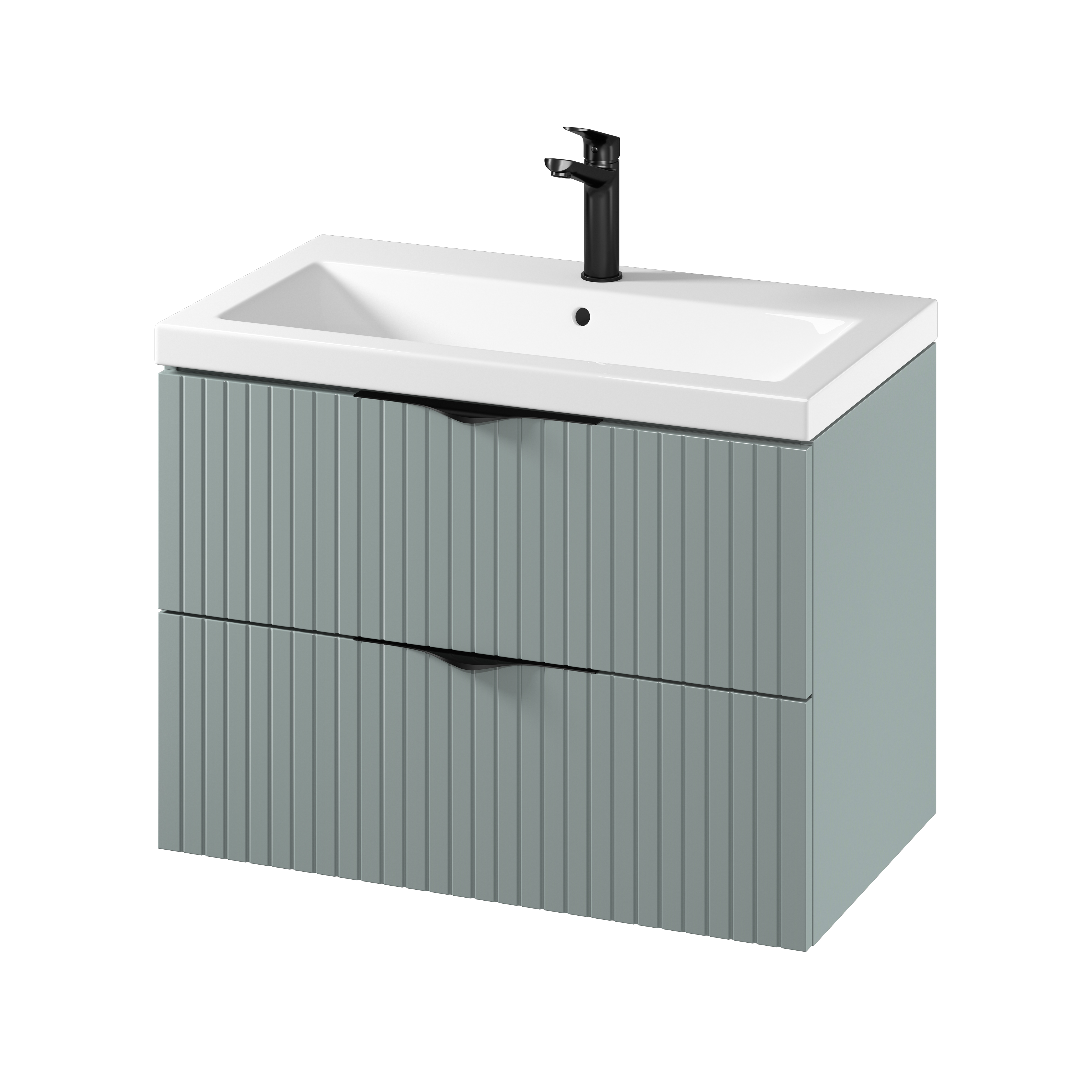 Cersanit Tirso umywalka z szafką 80 cm fiord S801-540