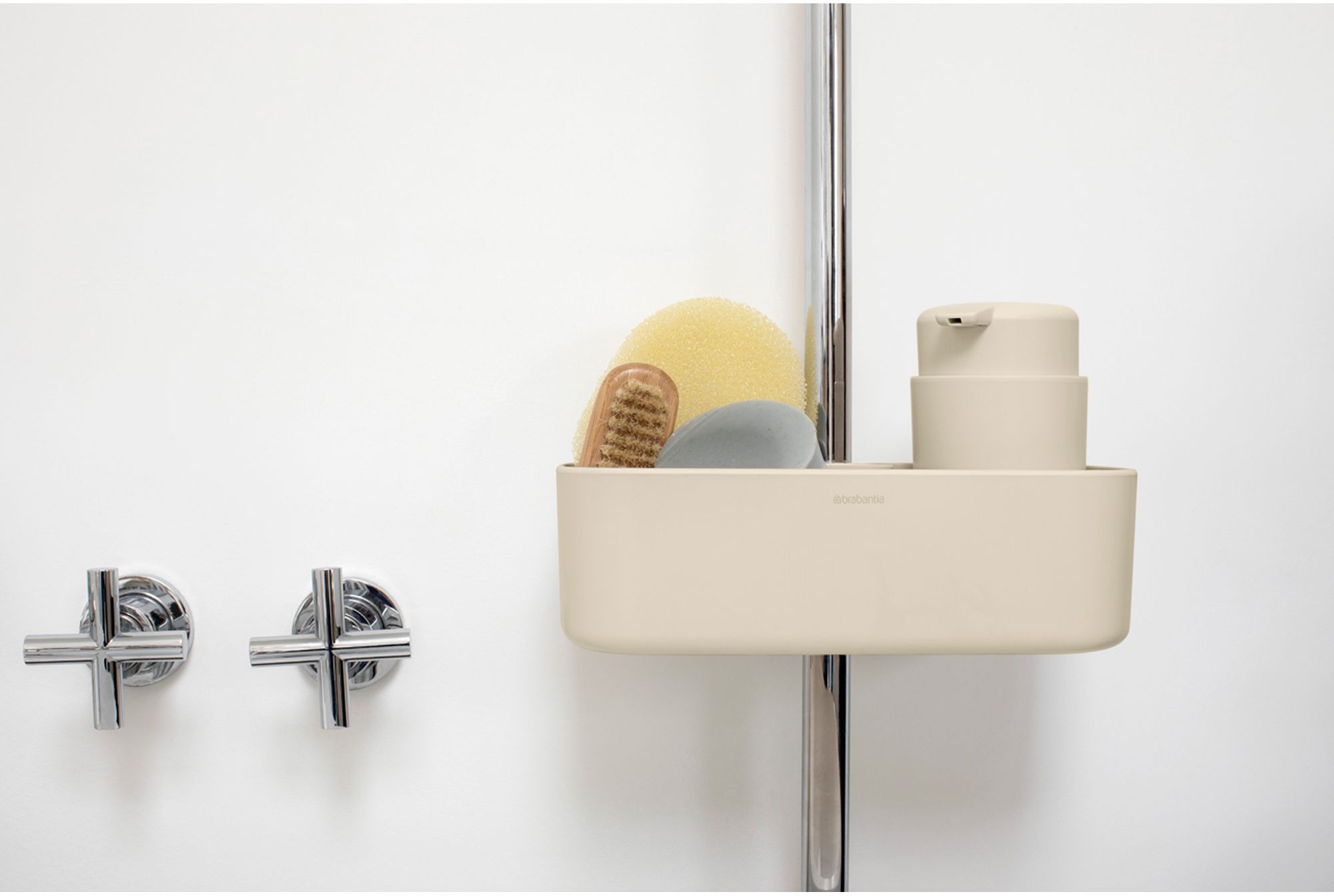 Brabantia ReNew organizer prysznicowy beżowy 223464