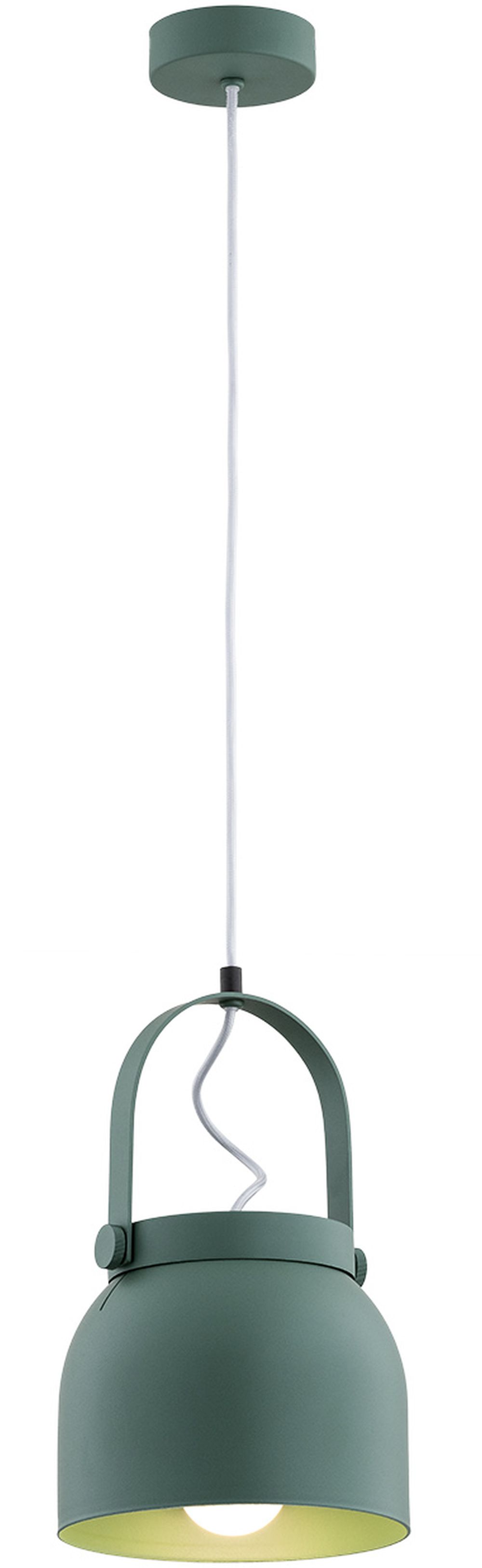 Argon Logan lampa wisząca 1x15W zielony 8283