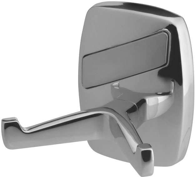 Bisk Oregon wieszak podwójny chrom 79703