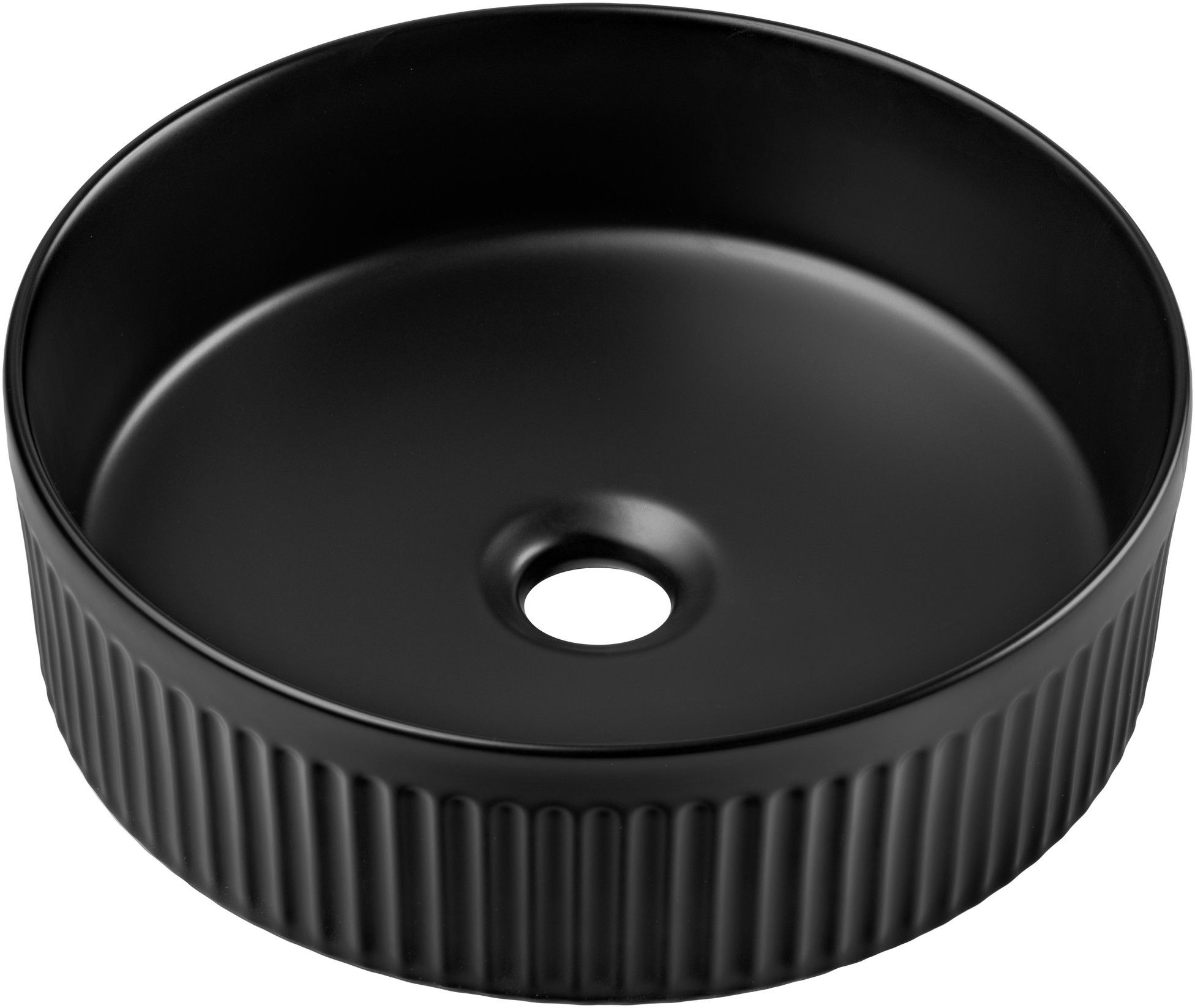 Comad Beyond 2 umywalka 36 cm okrągła nablatowa czarna BEYOND 2 BLACK ( E-6565 )