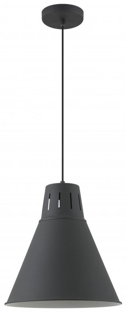 GTV Gianni lampa wisząca 1x40 W czarna OS-GIAN-L-E27-10-DEC