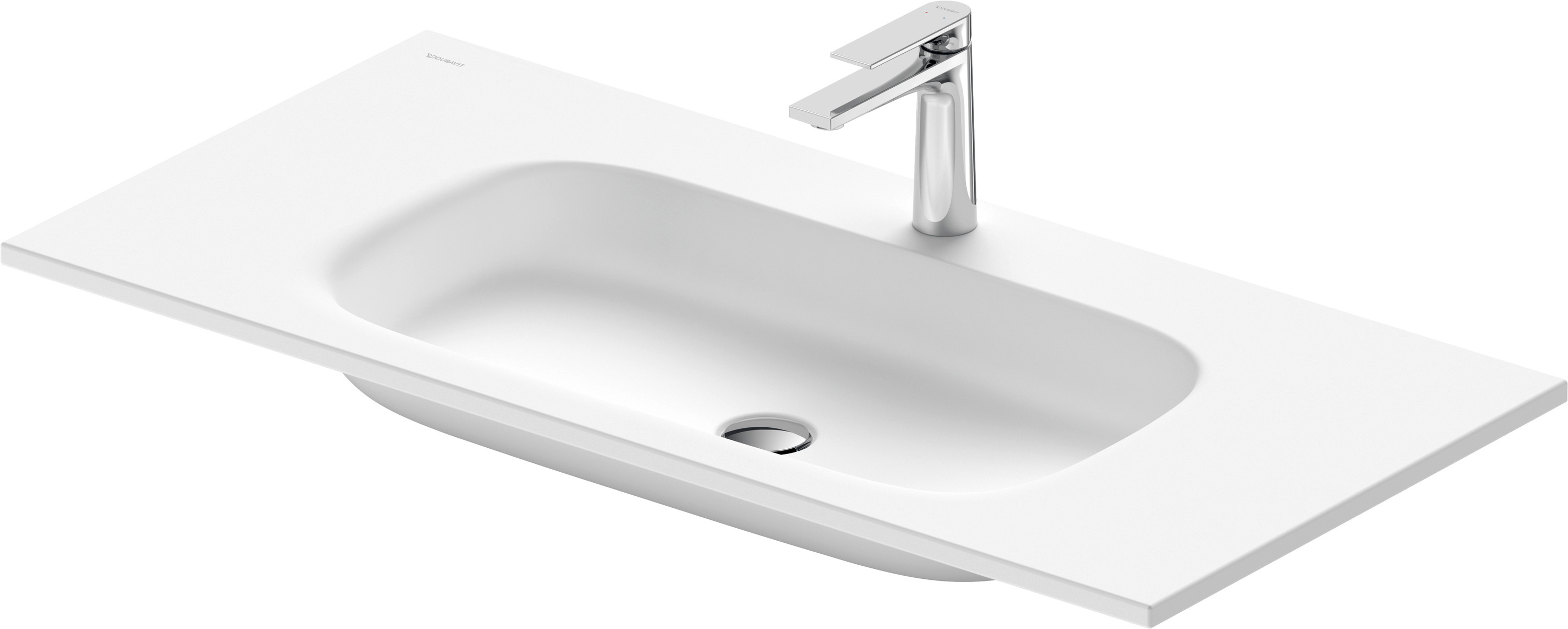 Duravit Sivida umywalka 102x48,5 cm prostokątna meblowa biała 2650023200