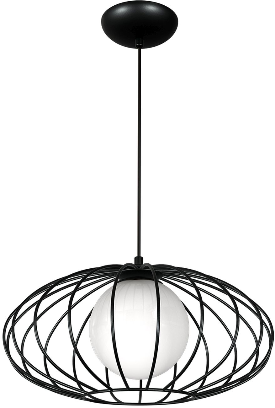 Milagro Kronos lampa wisząca 1x40W czarna MLP4422 - Wysyłka w 24h