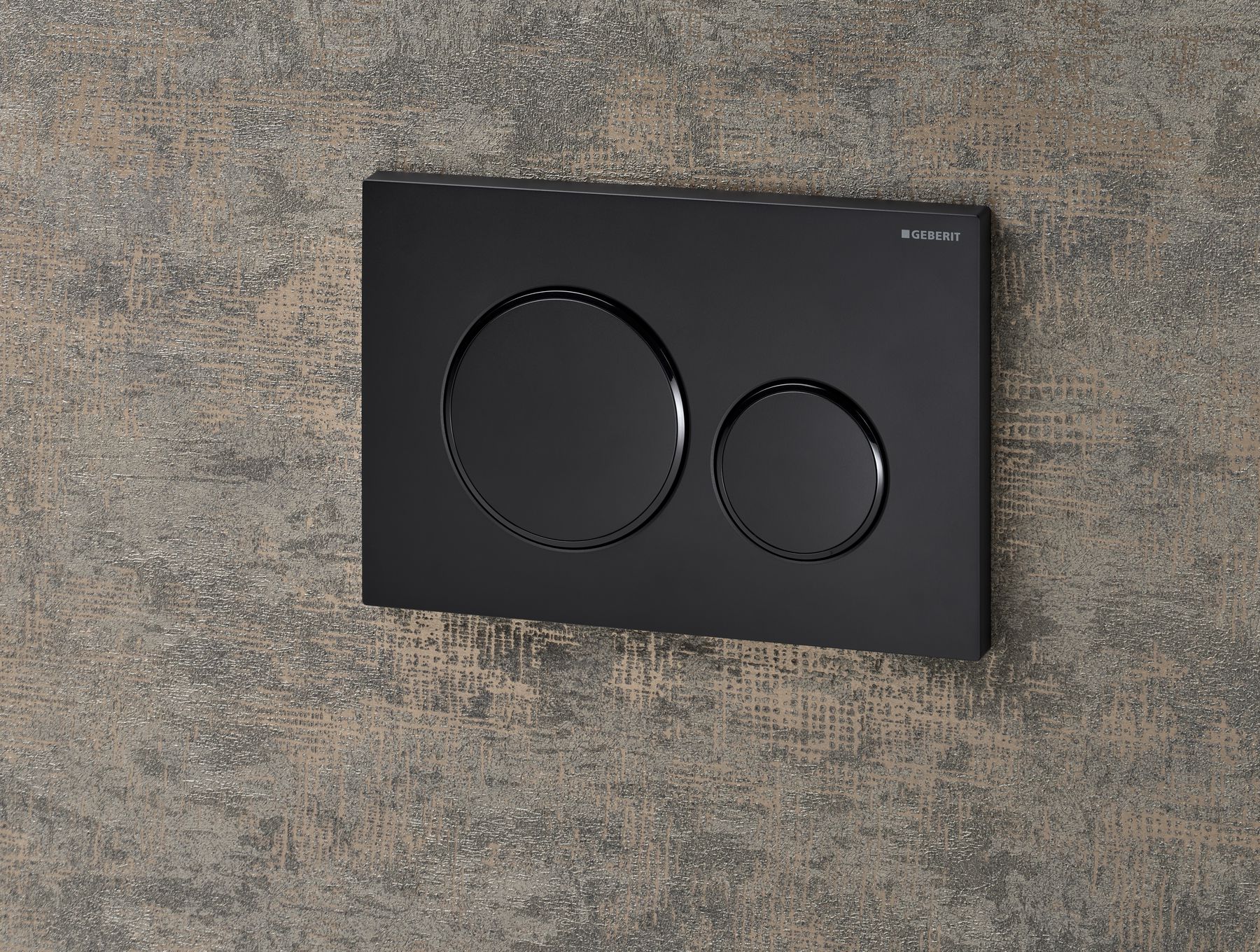 Geberit Sigma20 przycisk spłukujący czarny mat 115.882.16.1