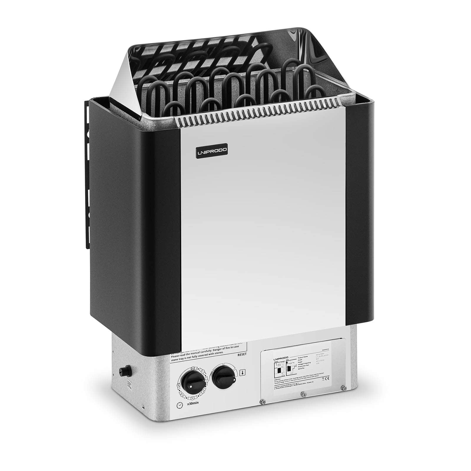 Piec do sauny 9kW 400V z panelem sterowania