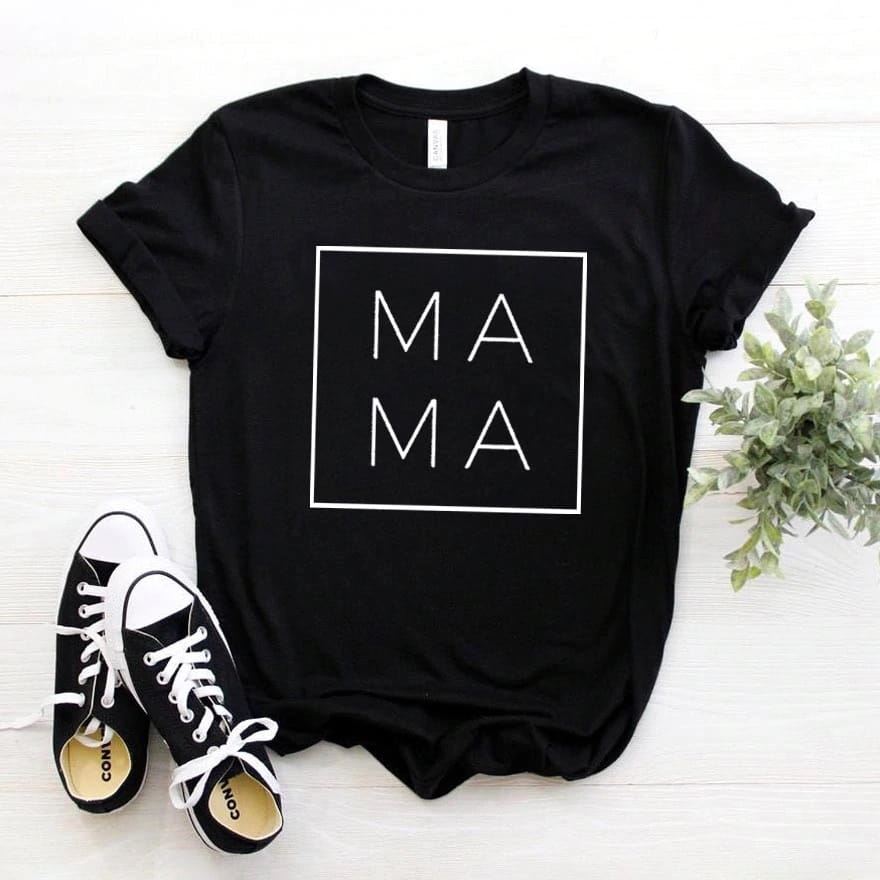 T-shirt damski Ma Ma w 6 kolorach R054