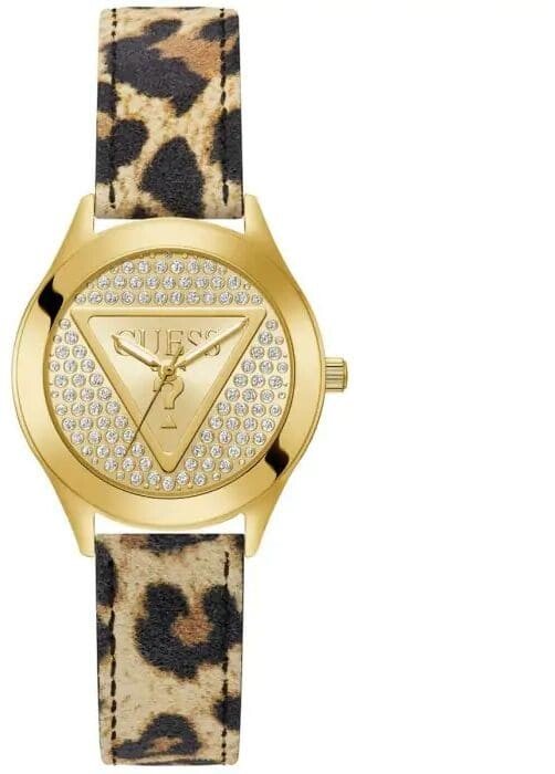 Zegarek damski Guess Glitz Plaque GW0745L2