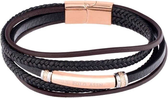 Bransoletka męska U.S. Polo Assn. Nadir JW9091BR