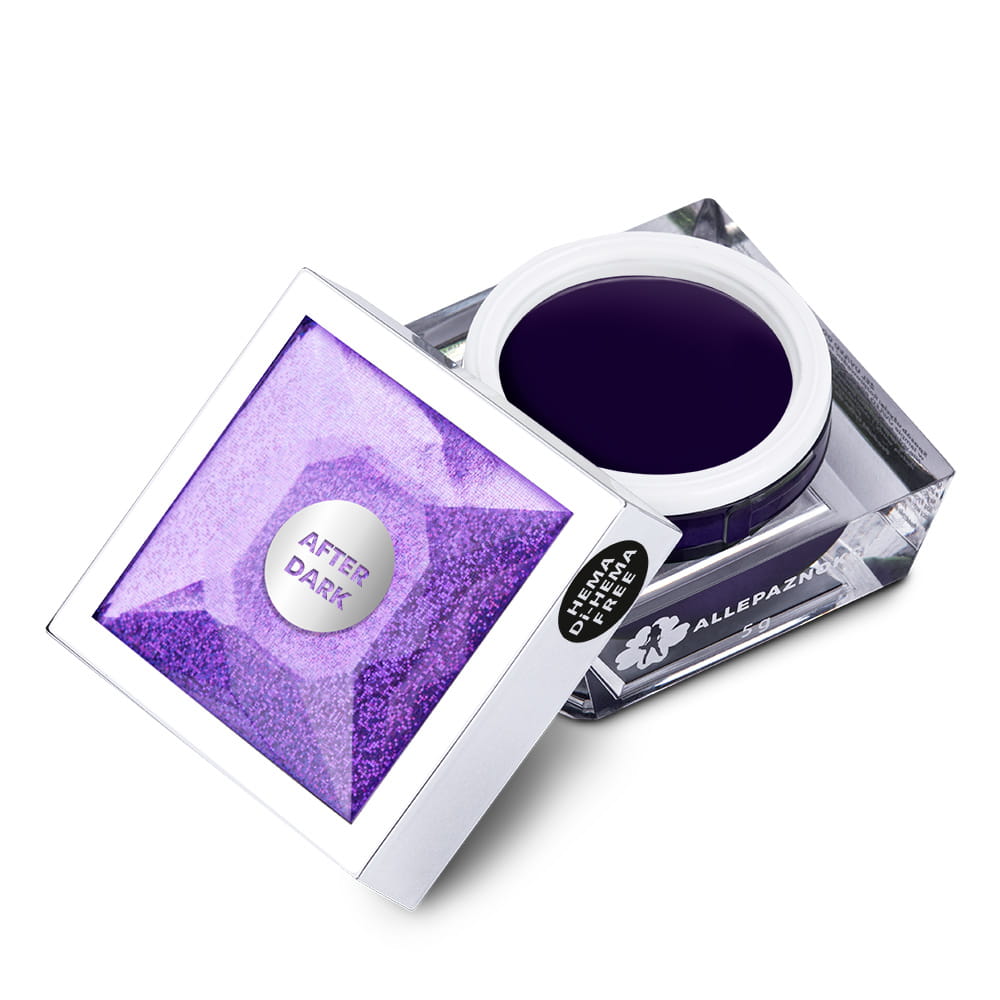 Żel do zdobień Artistic Gel paint gel ombre ornamenty Allepaznokcie Be on Trend After Dark HEMA /Di-HEMA Free 5 g Nr 45