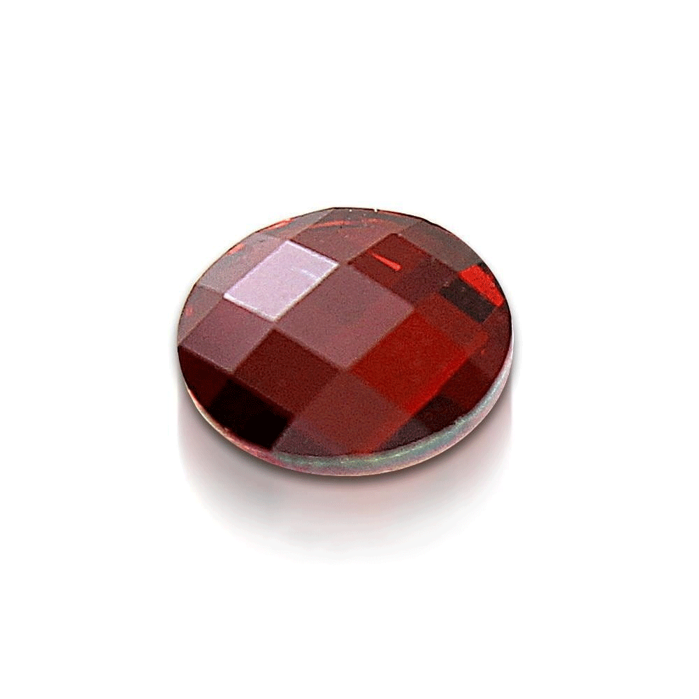 Ozdoba do paznokci Swarovski szachownica crystal red magma 6 mm 1 szt