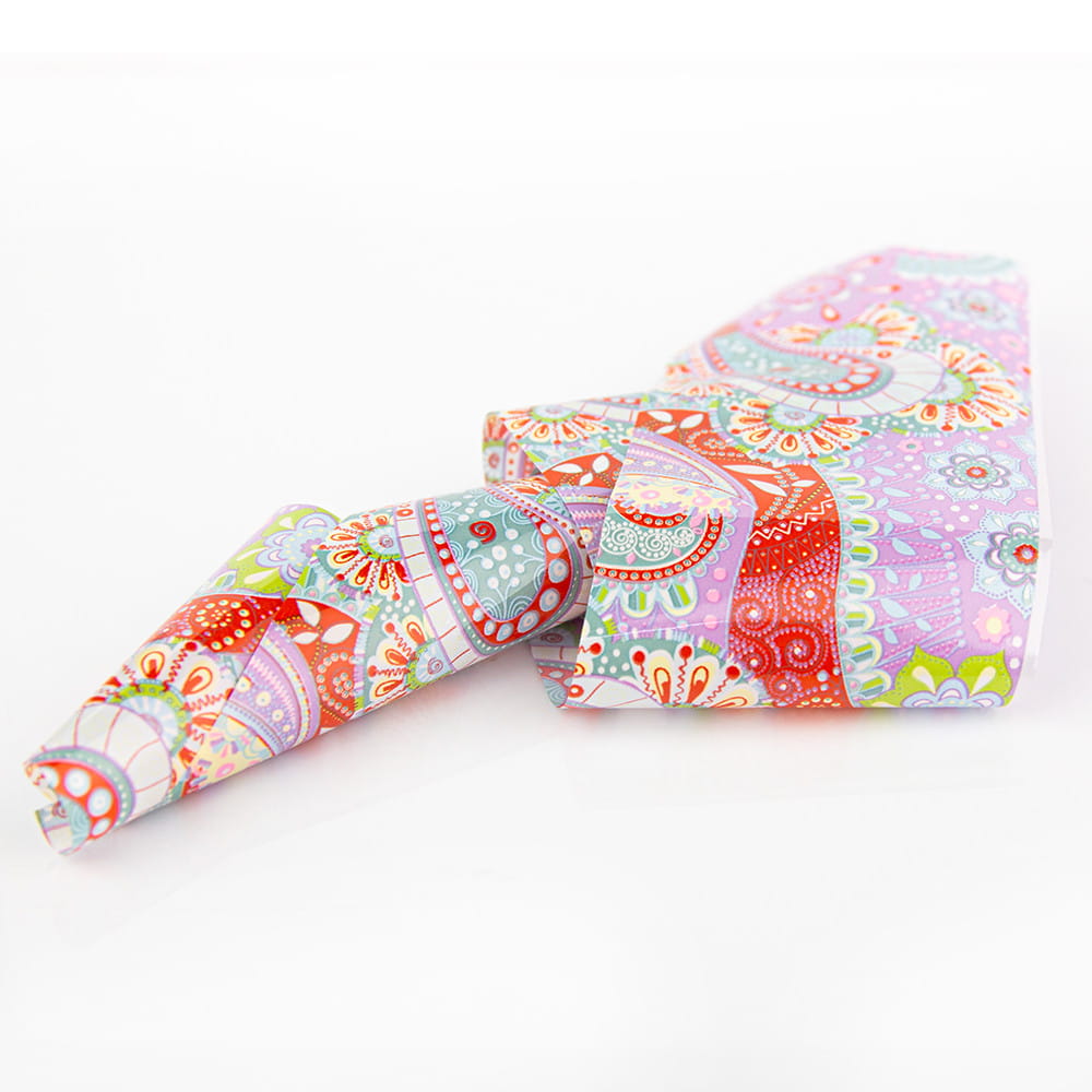 Folia transferowa 100 cm retro paisley Nr 5