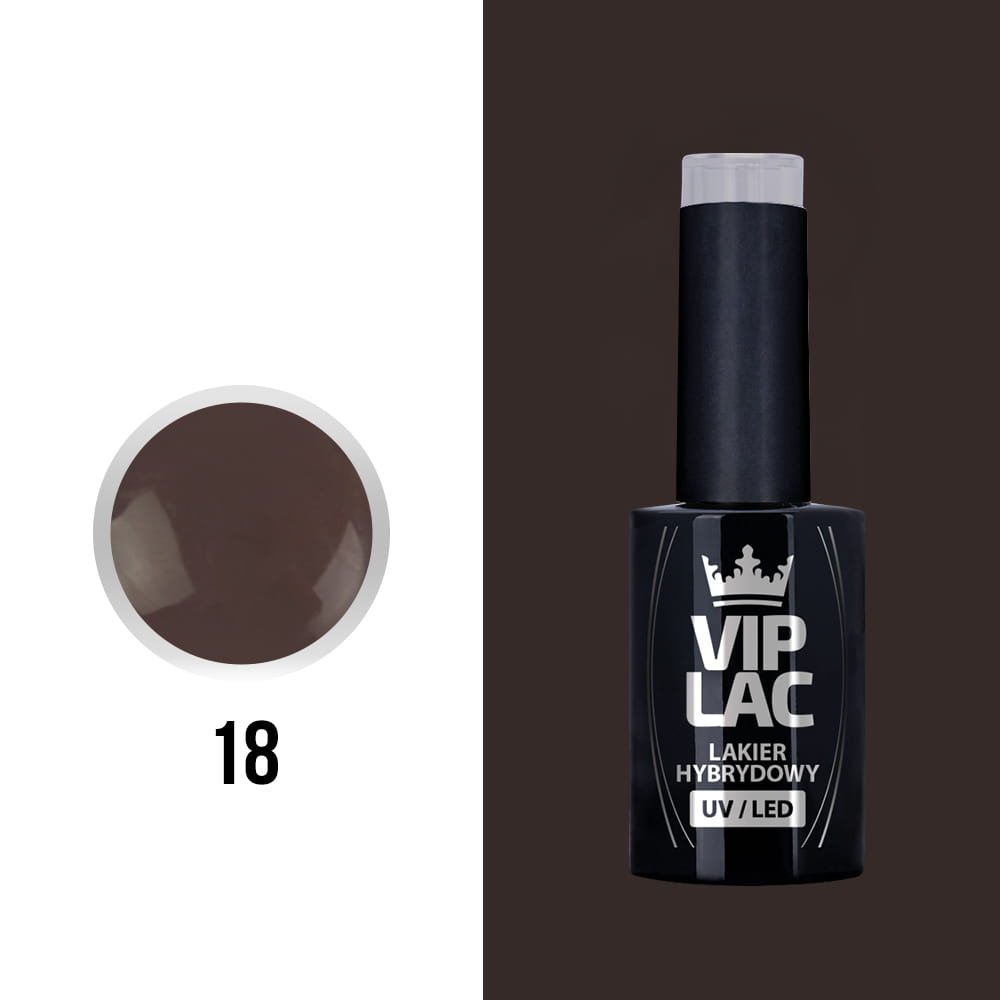 Lakier hybrydowy VipLac Me Coffee Time 5 g Nr 18