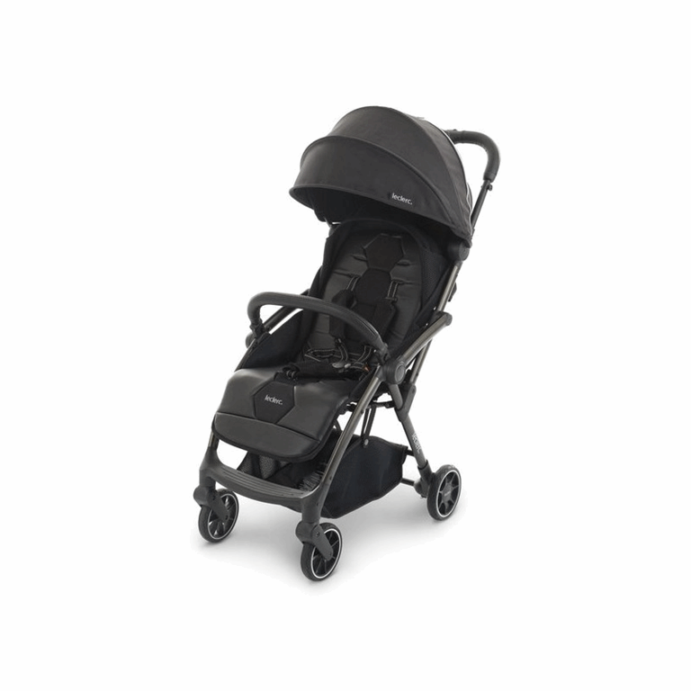 Leclerc Hexagon - kompaktowy wózek spacerowy-Hexagon Carbon Black