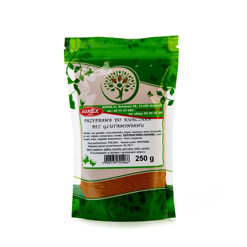 Przyprawa do kurczaka bez glutaminianu 250g