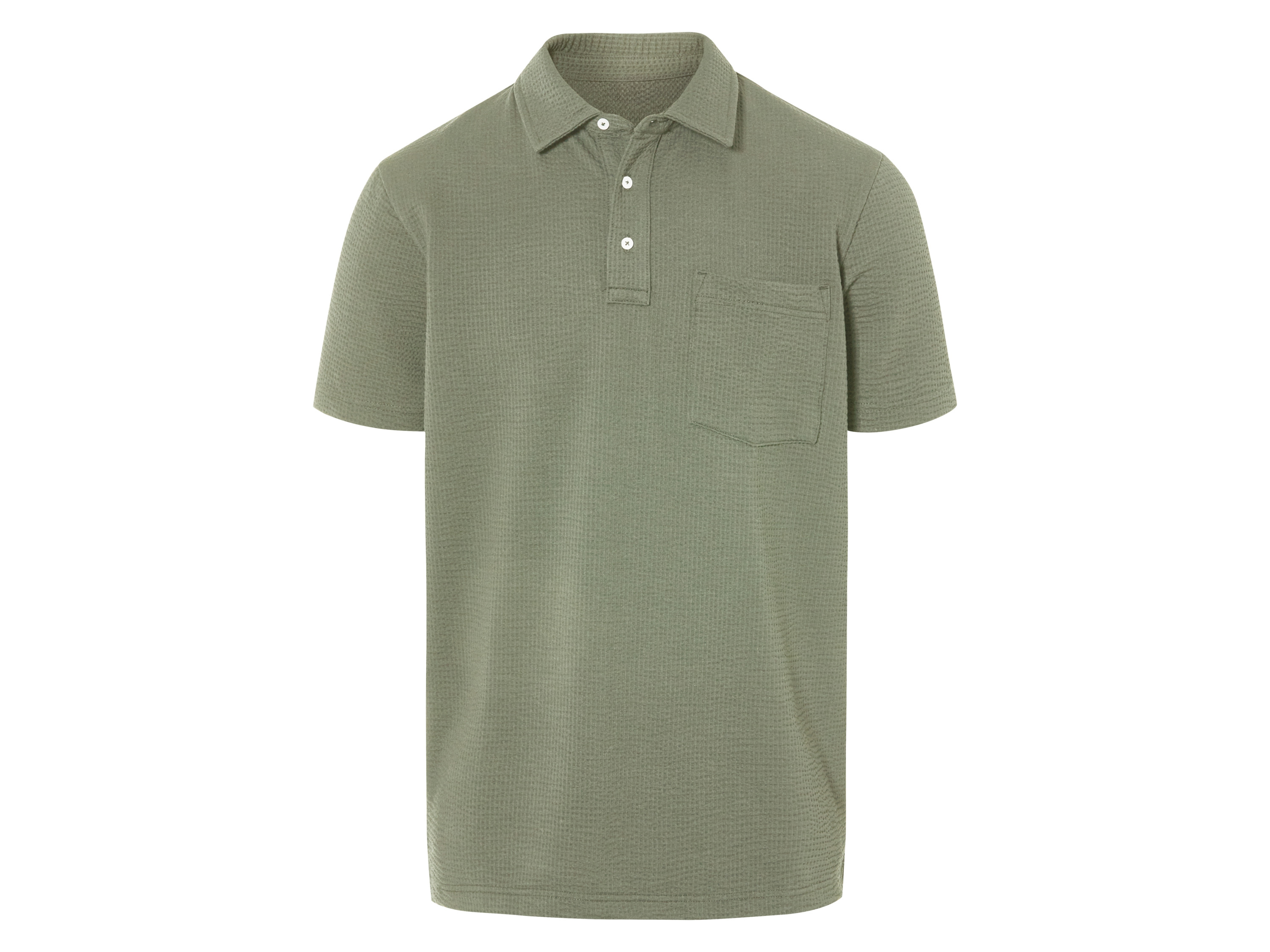 Livergy T-shirt polo męski Khaki, S44/46