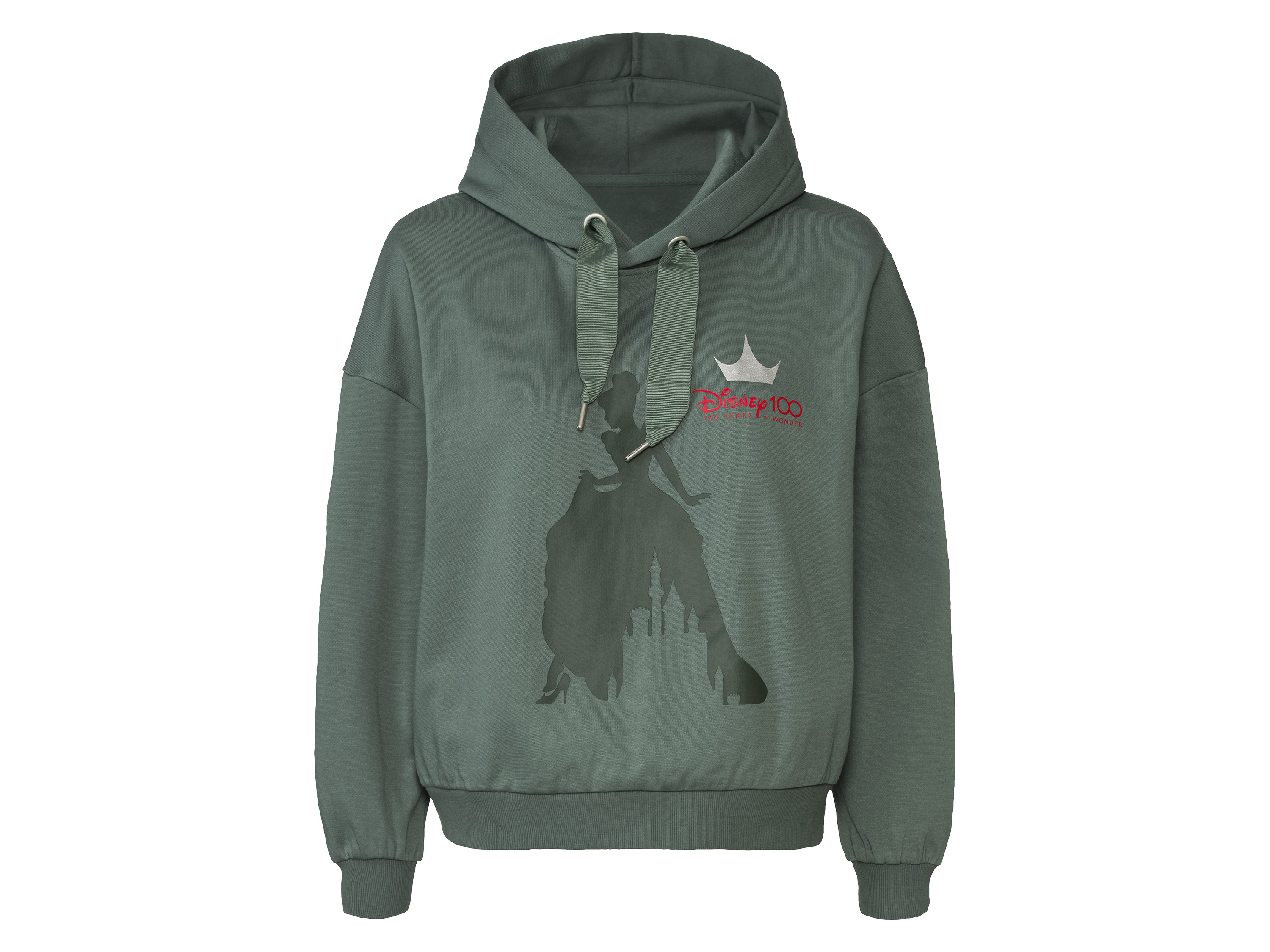 Bluza dresowa damska z kolekcji Disneya Zielony, L 44-46