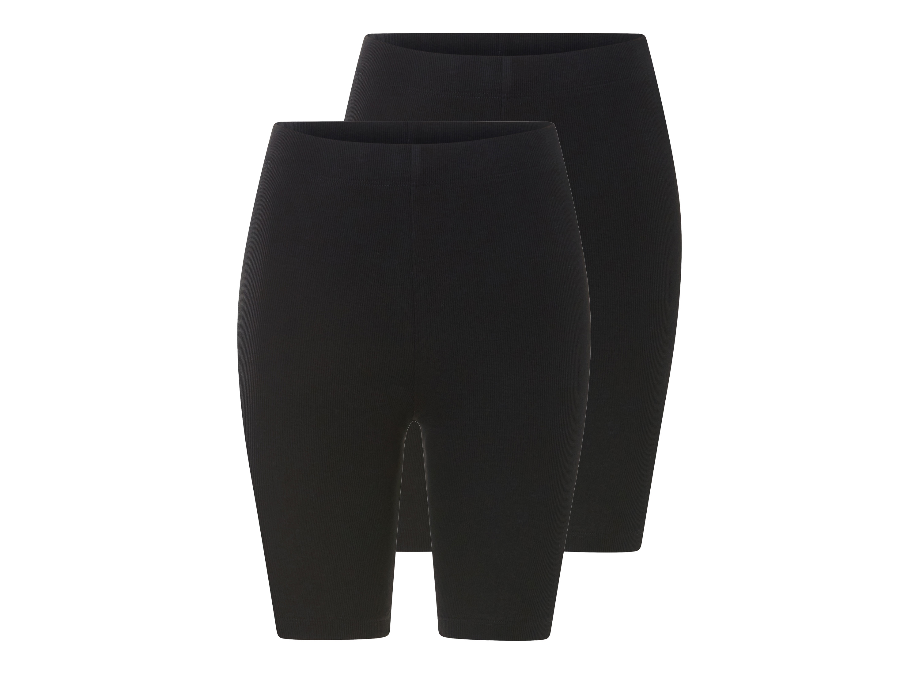 esmara Damskie legginsy rowerowe, 2 sztuki, prążkowane Xl48/50