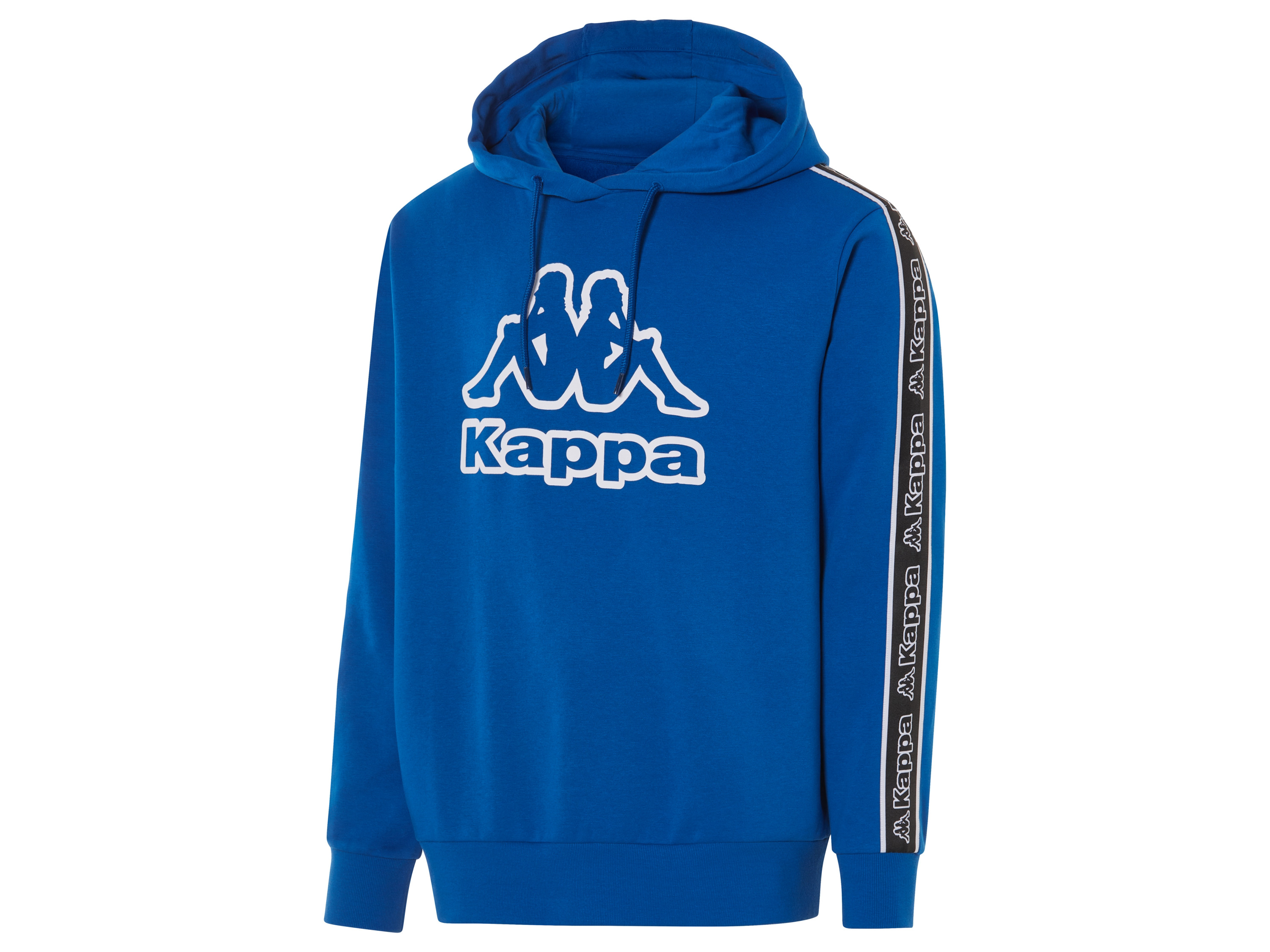 Kappa Bluza męska z kapturem L, Niebieski