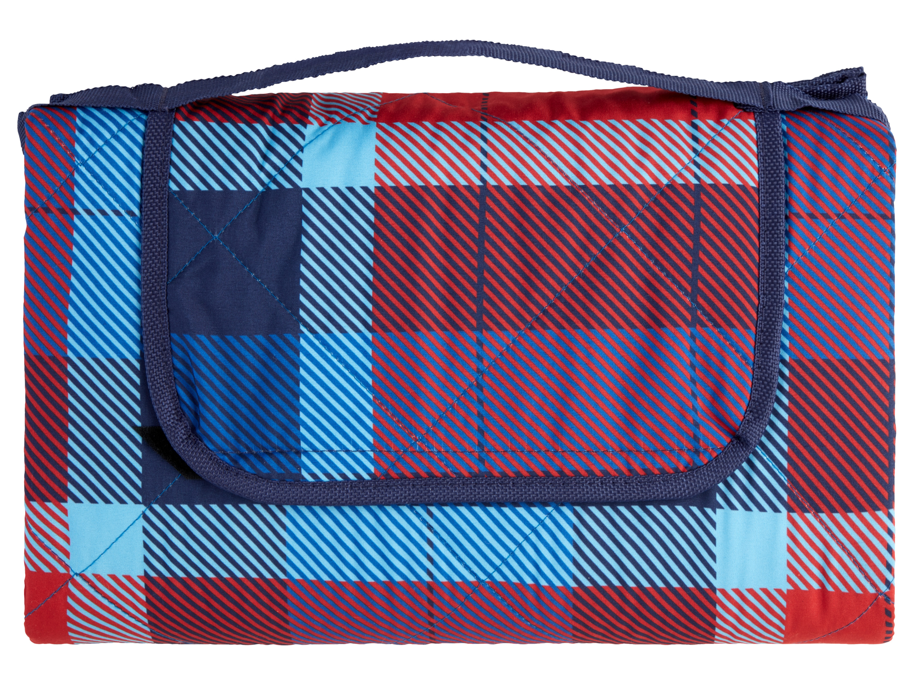 Livarno home Koc piknikowy, 127 x 168 cm Czerwony