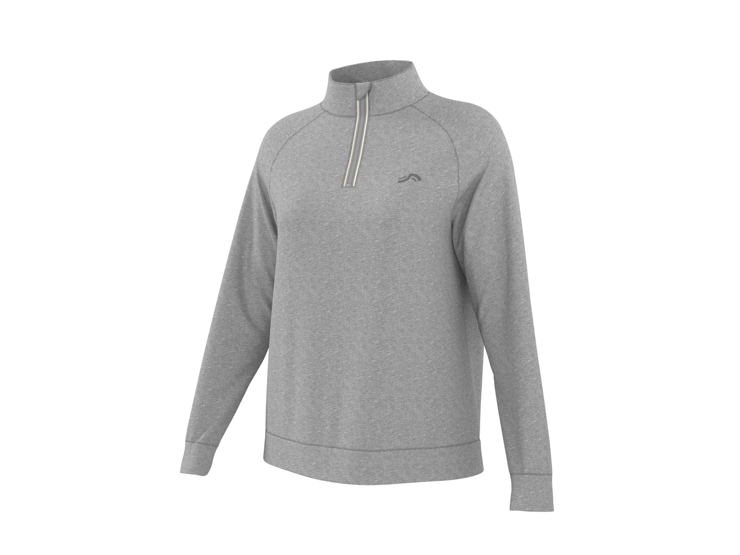Crivit Bluza termiczna damska z technologią HeiQ Mint XS 32/34, Szary