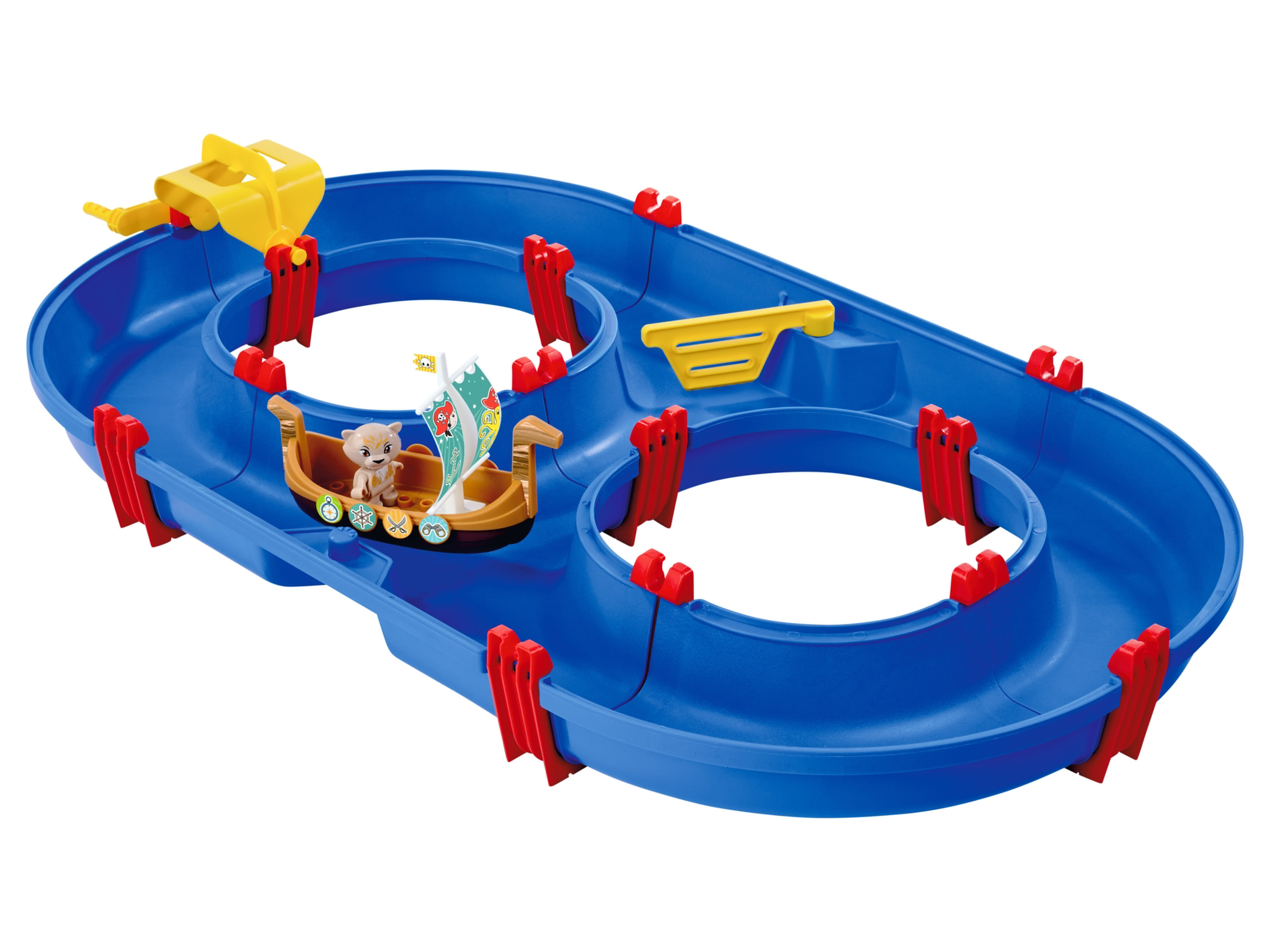 Playtive Tor wodny Świat Piratów, z pompką