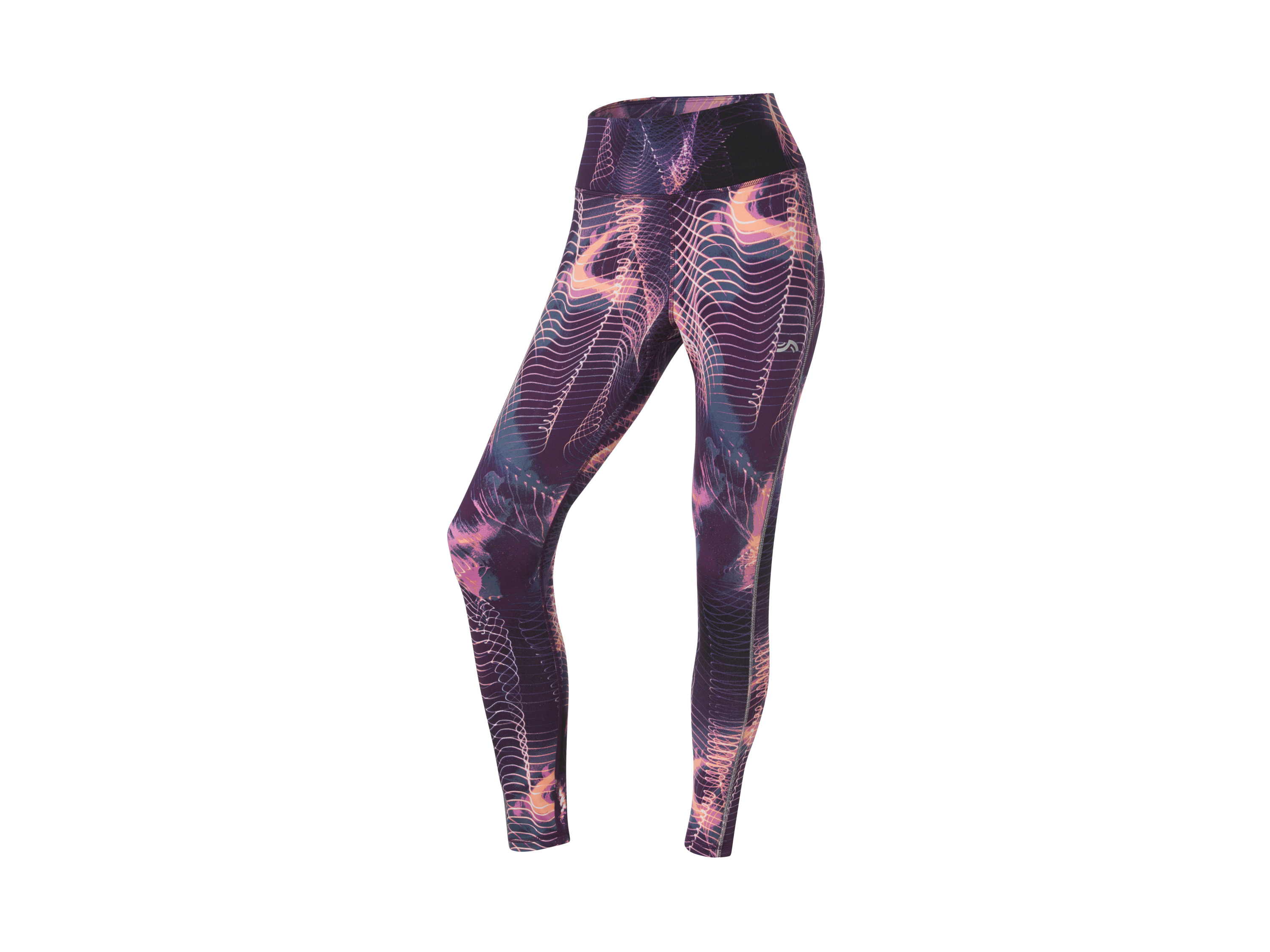 Crivit Legginsy termiczne damskie funkcyjne Wzorzysty, L44/46