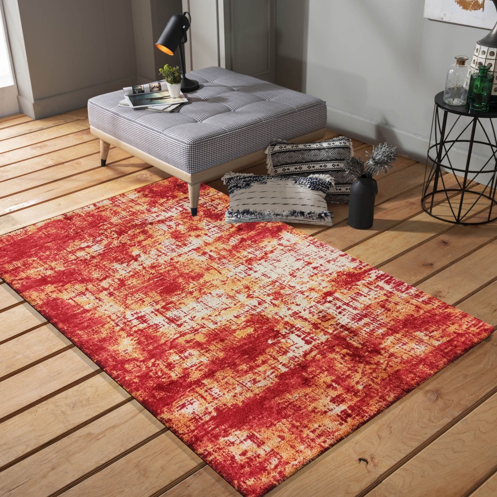 Dywan - 80 x 150 cm - Wielokolorowy - Nowoczesny - Dywanopol