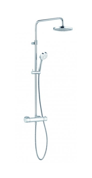 Darmowa Dostawa - Zestaw prysznicowy ścienny chrom Kludi Dual Shower System 680950500
