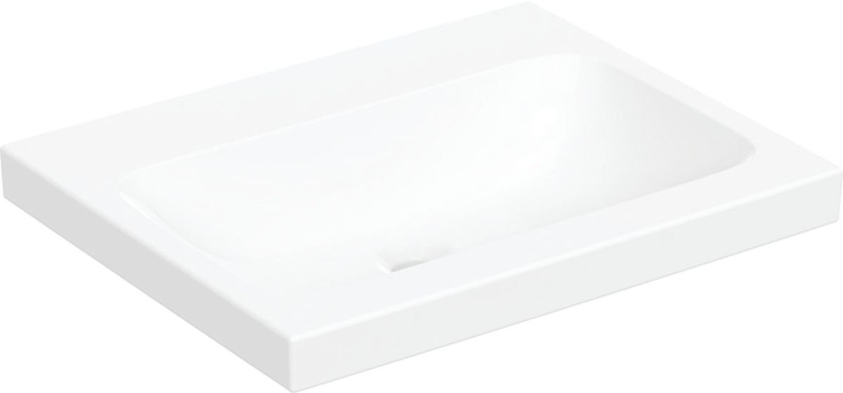 Darmowa Dostawa - Umywalka 75x42 cm prostokątna meblowa biała Geberit iCon 501842008
