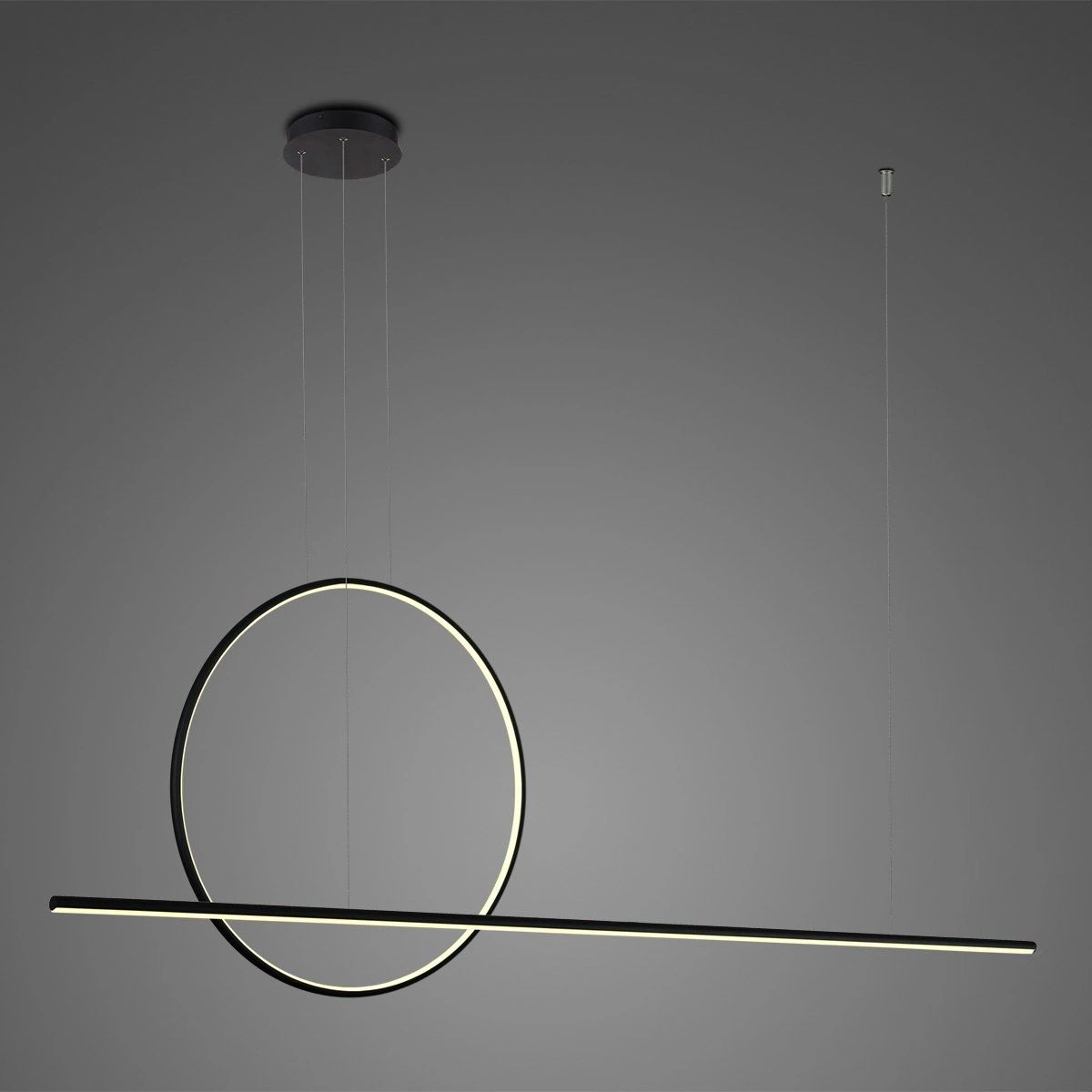 Darmowa Dostawa - Lampa wisząca 2x40 W czarna Altavola Design Linea LA087PX603kblackdimm