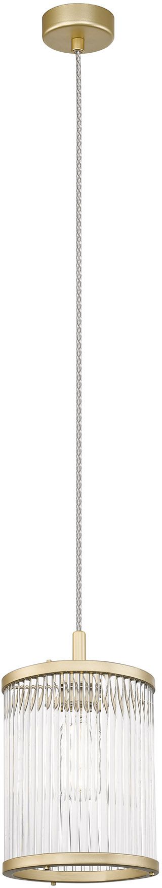 Darmowa Dostawa - Lampa wisząca 1x60 W przezroczysta Zuma Line Sergio P052801FV6AC