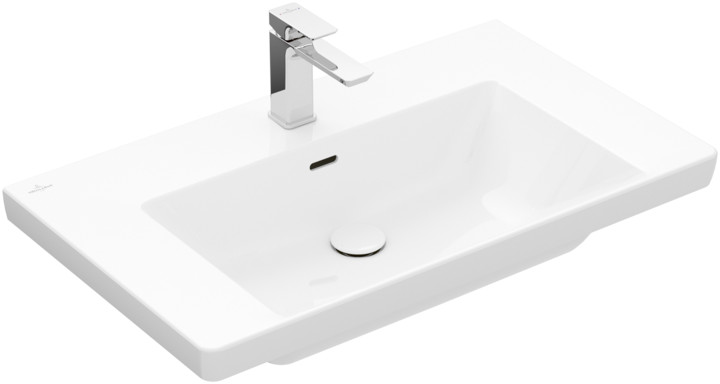Darmowa Dostawa - Umywalka 100x47 cm prostokątna ścienna-meblowa biała Villeroy & Boch Subway 3.0 4A70A501