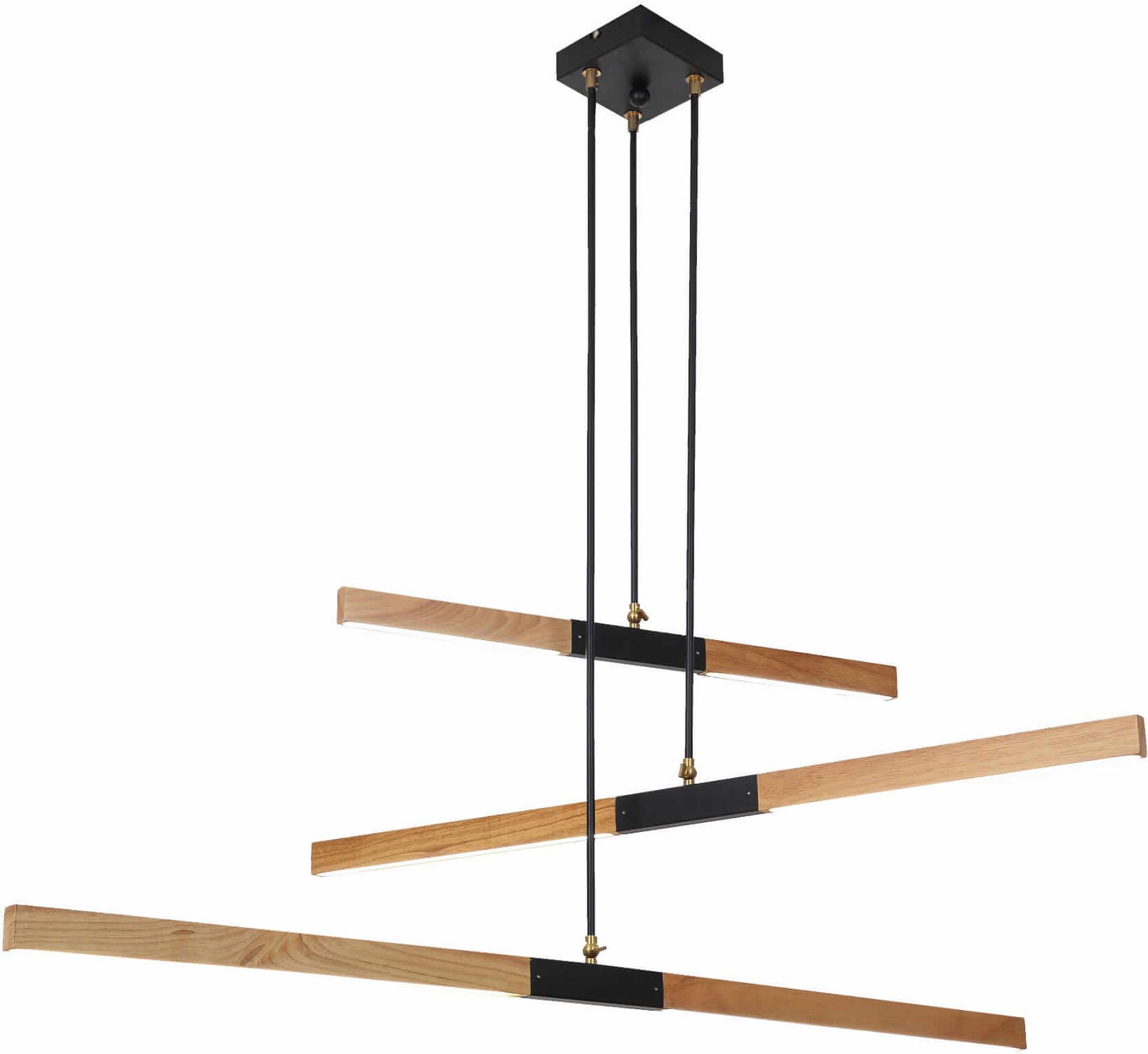 Darmowa Dostawa - Lampa wisząca 3x48 W czarna Light Prestige Lugano LP28283P