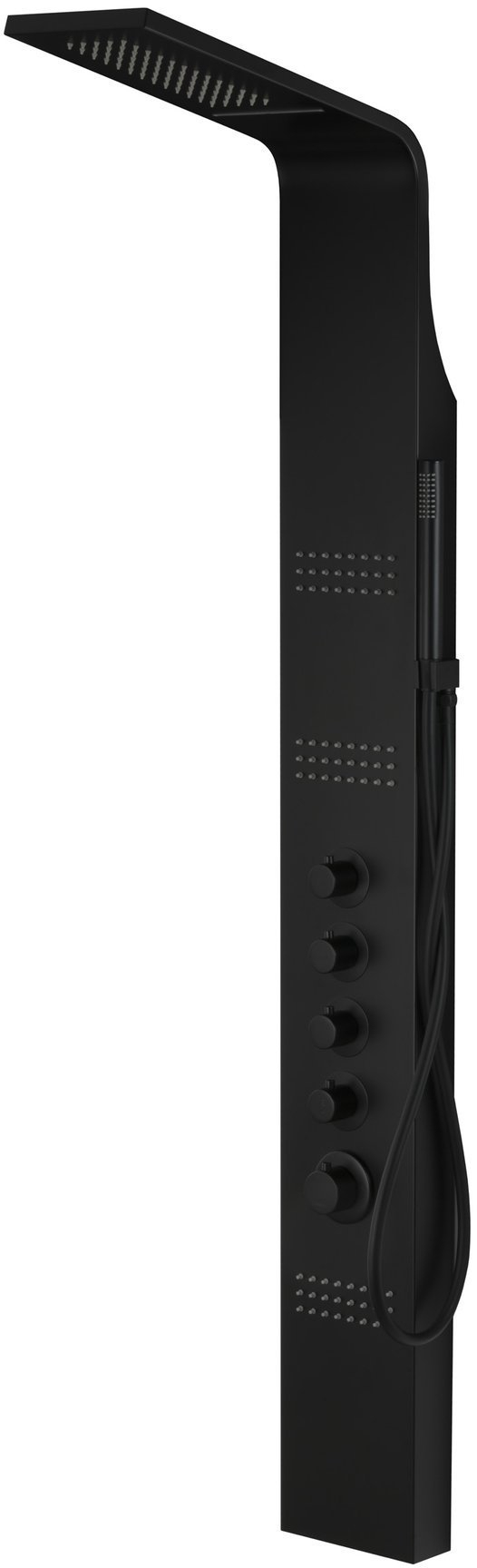Darmowa Dostawa - Panel prysznicowy Corsan Kaskada A014AMKASKADACZARNY