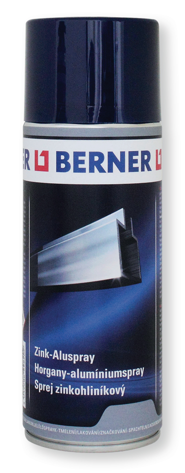 BERNER SPRAY ALUMINIOWO-CYNKOWY 400ML - Petrostar