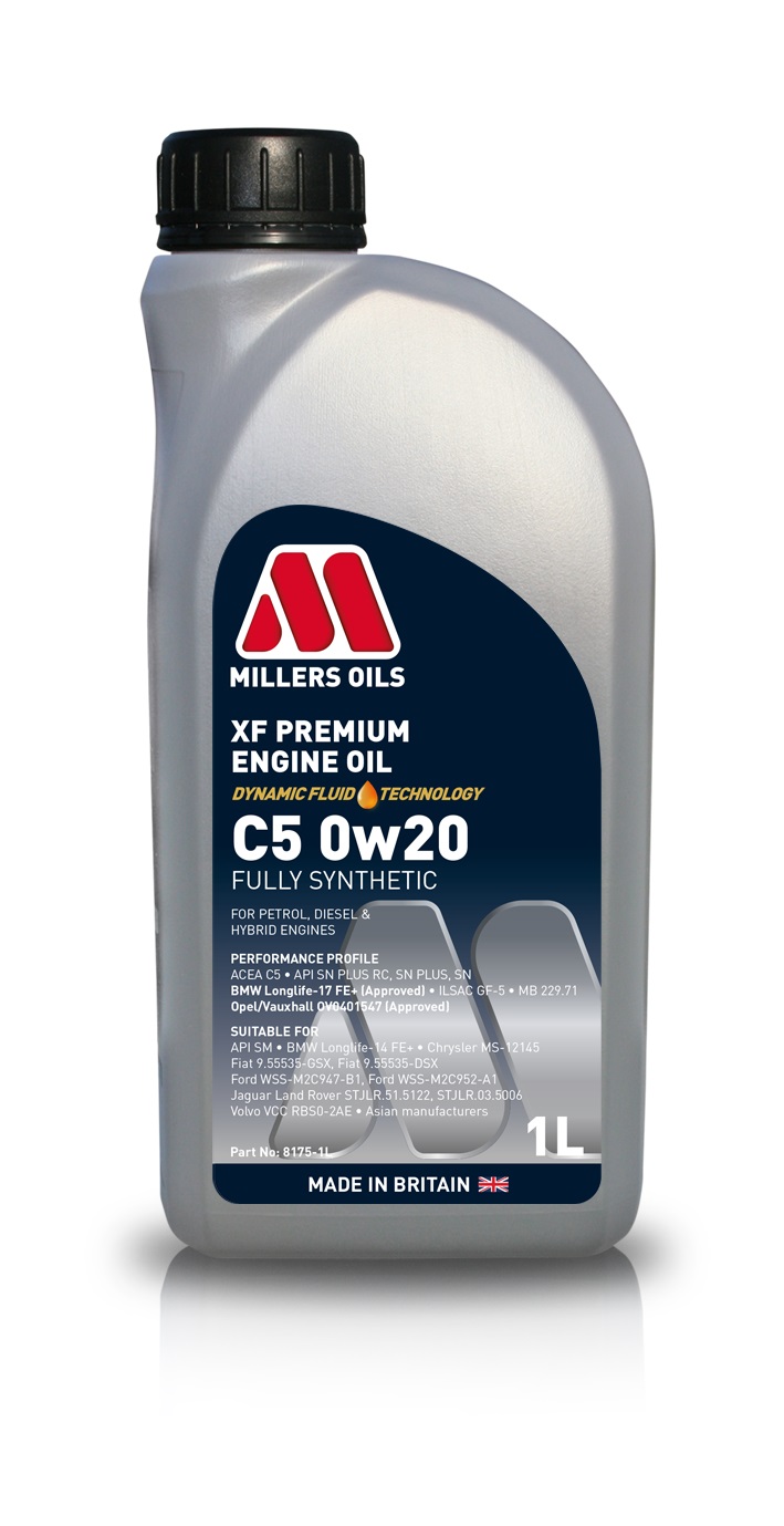 MILLERS XF PREMIUM C5/C6 0W20 1L - Petrostar