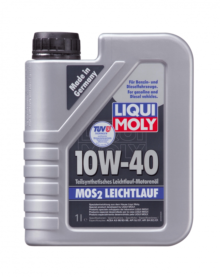 LIQUI MOLY 10W40 MOS2 LEICHTLAUF 1091 1L - Petrostar