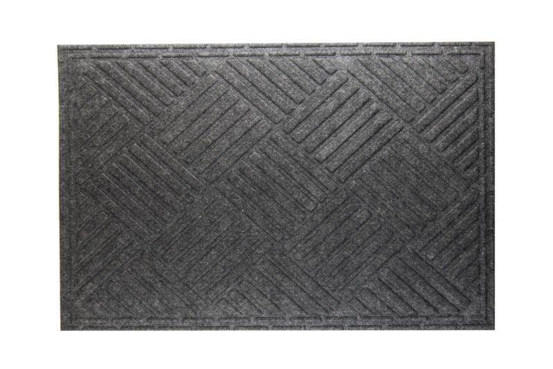 Wycieraczka materiałowa szara S Direct Home & Garden 40x60 cm 1 szt.