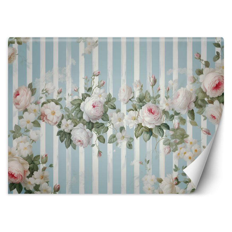Fototapeta Feeby Białe kwiaty vintage 350x245 1 szt